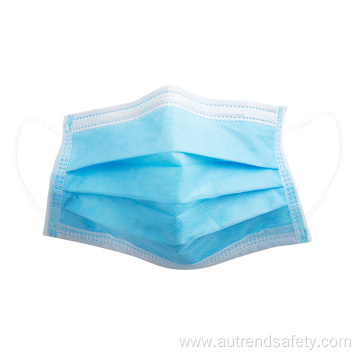 Medical disposable blue breathable face mask